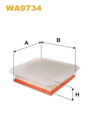 WIX FILTERS wa9734 -  Воздушный фильтр